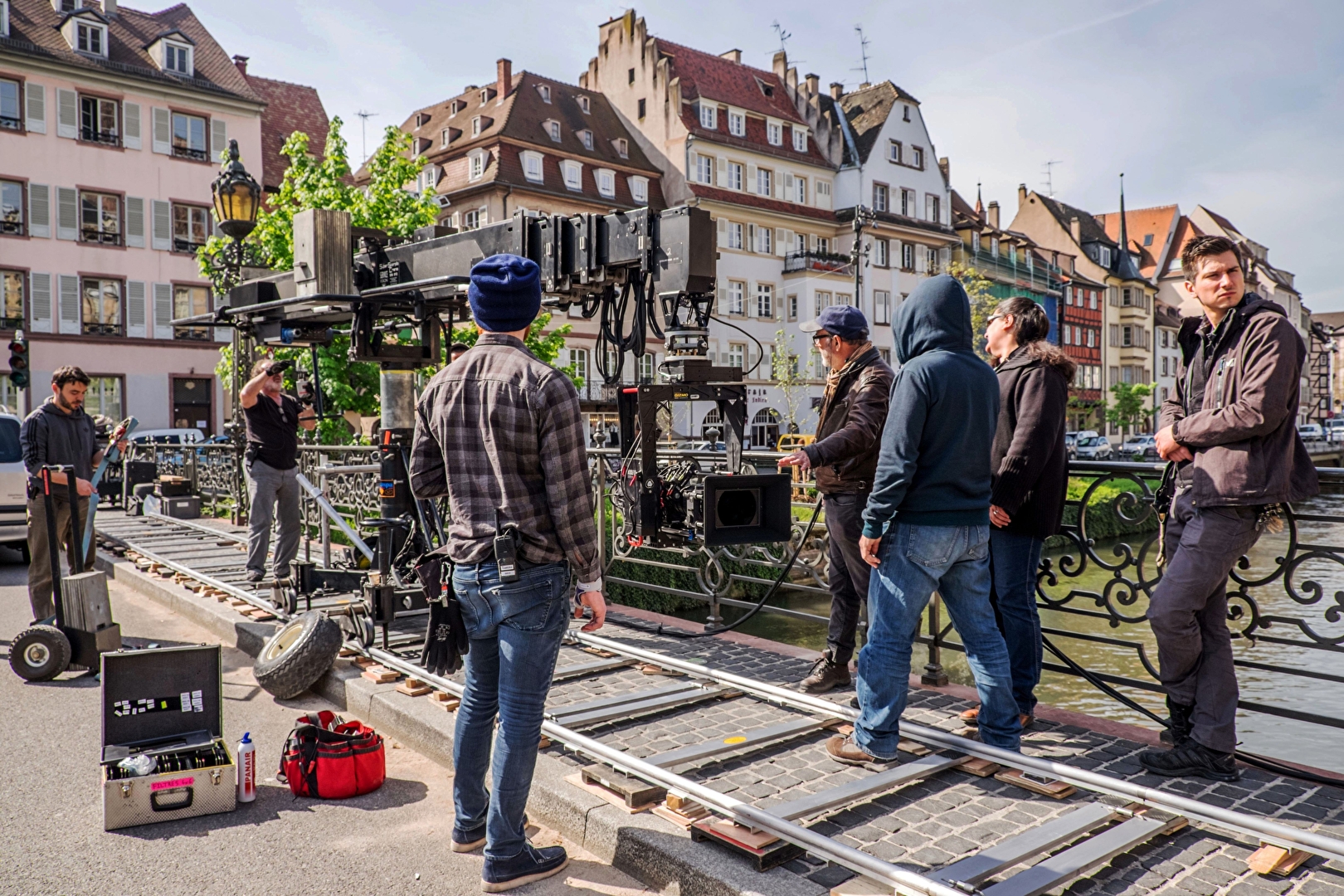 Tournage de la série télévisée 