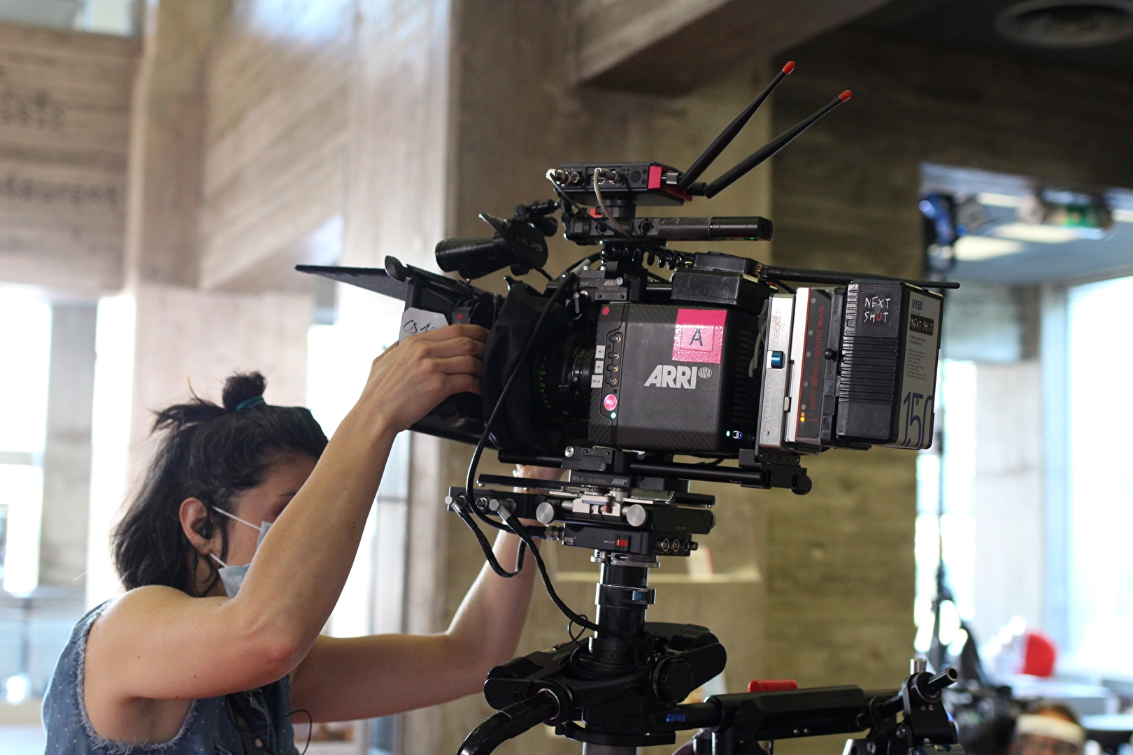 Caméra de tournage