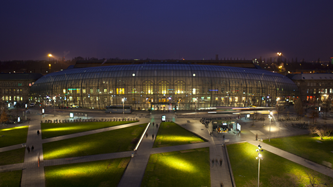 La gare de nuit