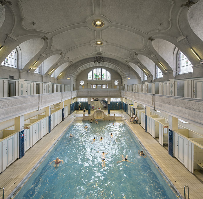 Les bains municipaux de Strasbourg