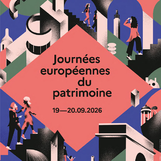 Journées européennes du patrimoine, les 19 et 20 septembre 2026