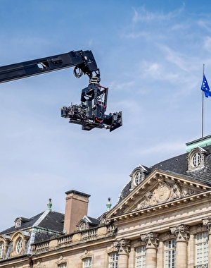 Image de tournage à l'extérieur