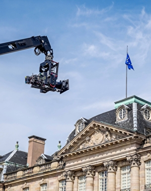 Image de tournage à l'extérieur