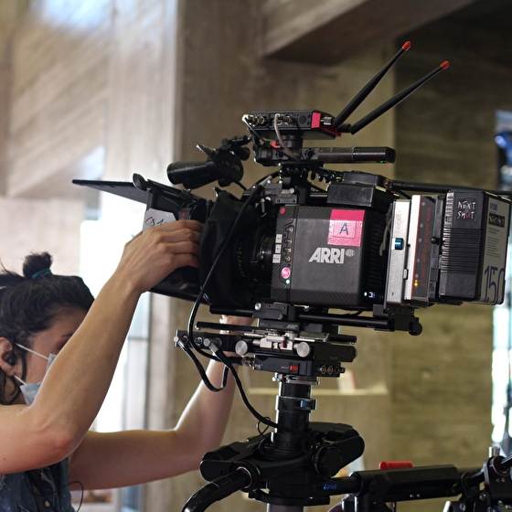 Caméra de tournage