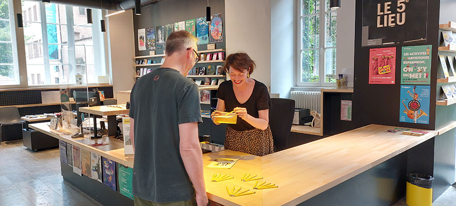 La boutique culture du 5e Lieu