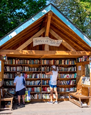 Cabane à livres - Orangerie