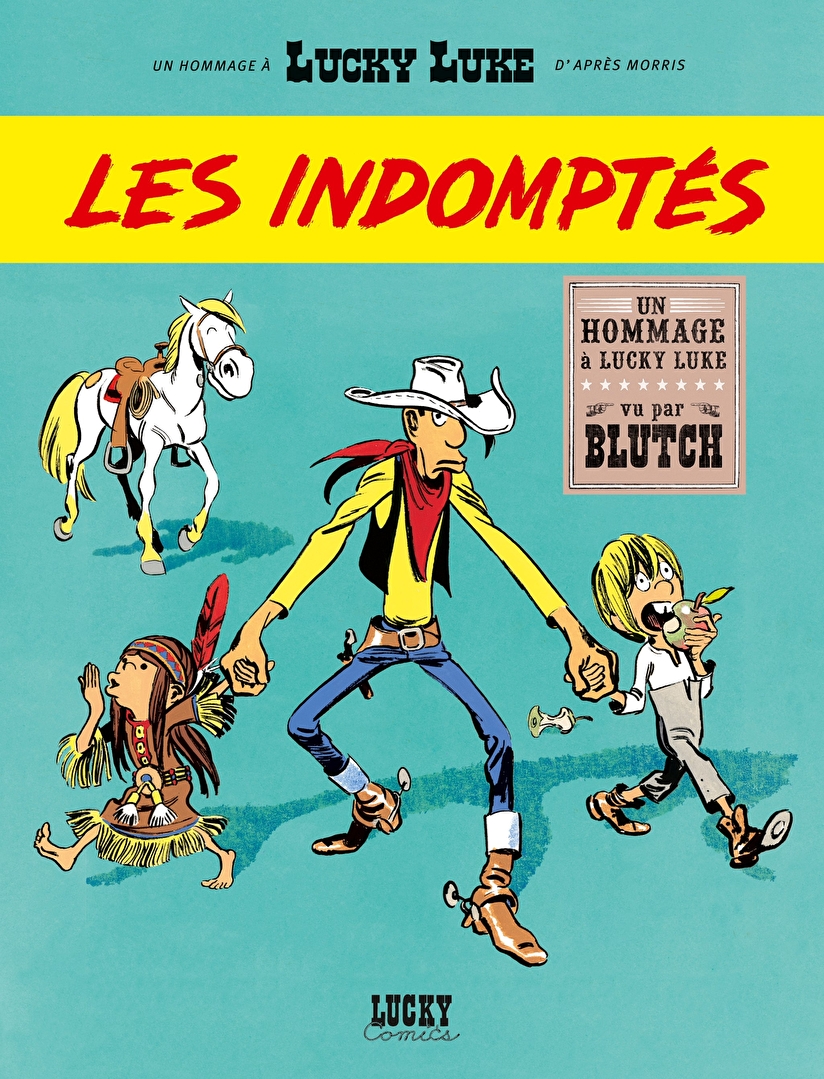 ouverture de la BD Luky Luke