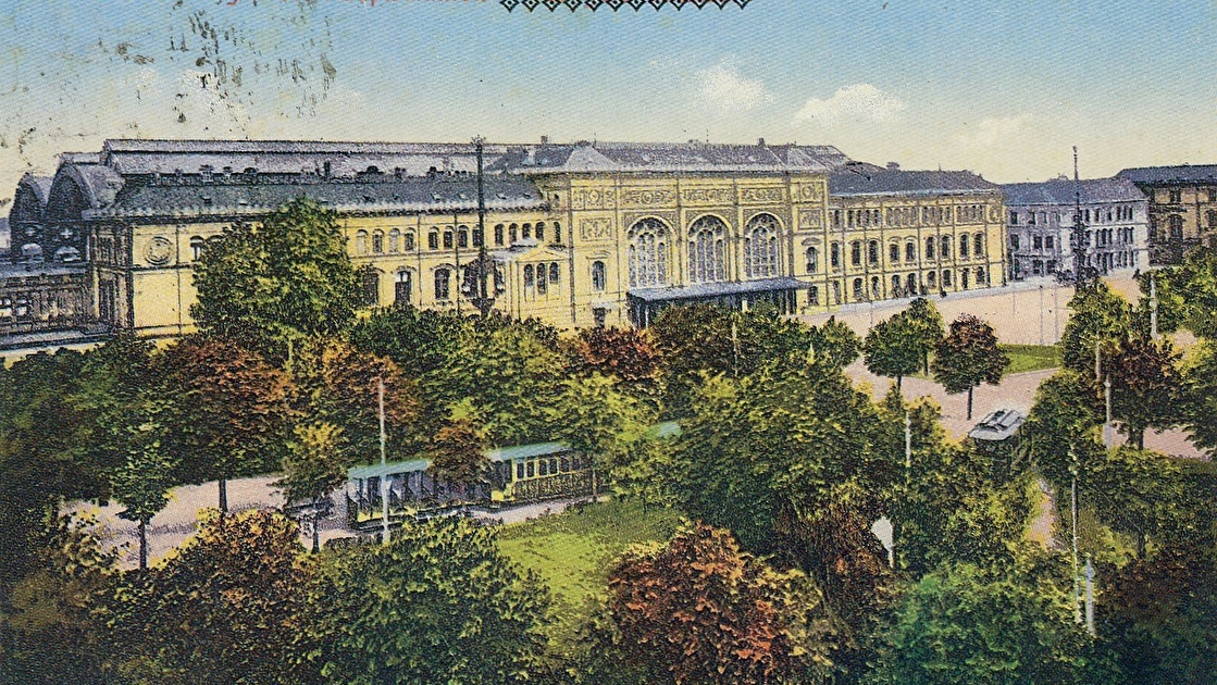 Image d'archives de la gare de Strasbourg