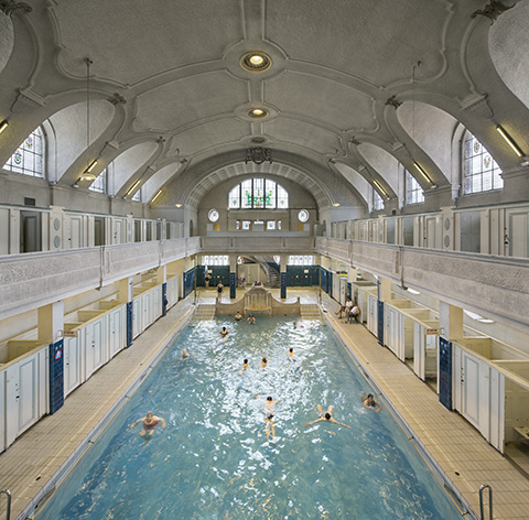 Les bains municipaux de Strasbourg