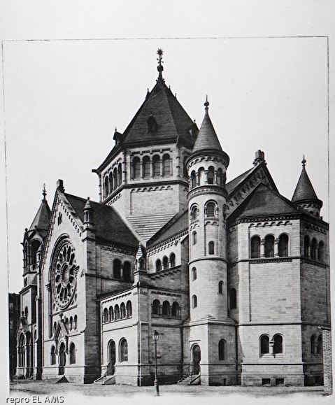 Synagogue de Strasbourg vers 1930