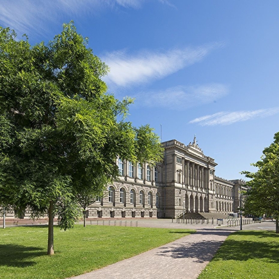 Palais universitaire, 1884, Otto Warth Architecte, place de l'Université, Strasbourg, France, 2013.