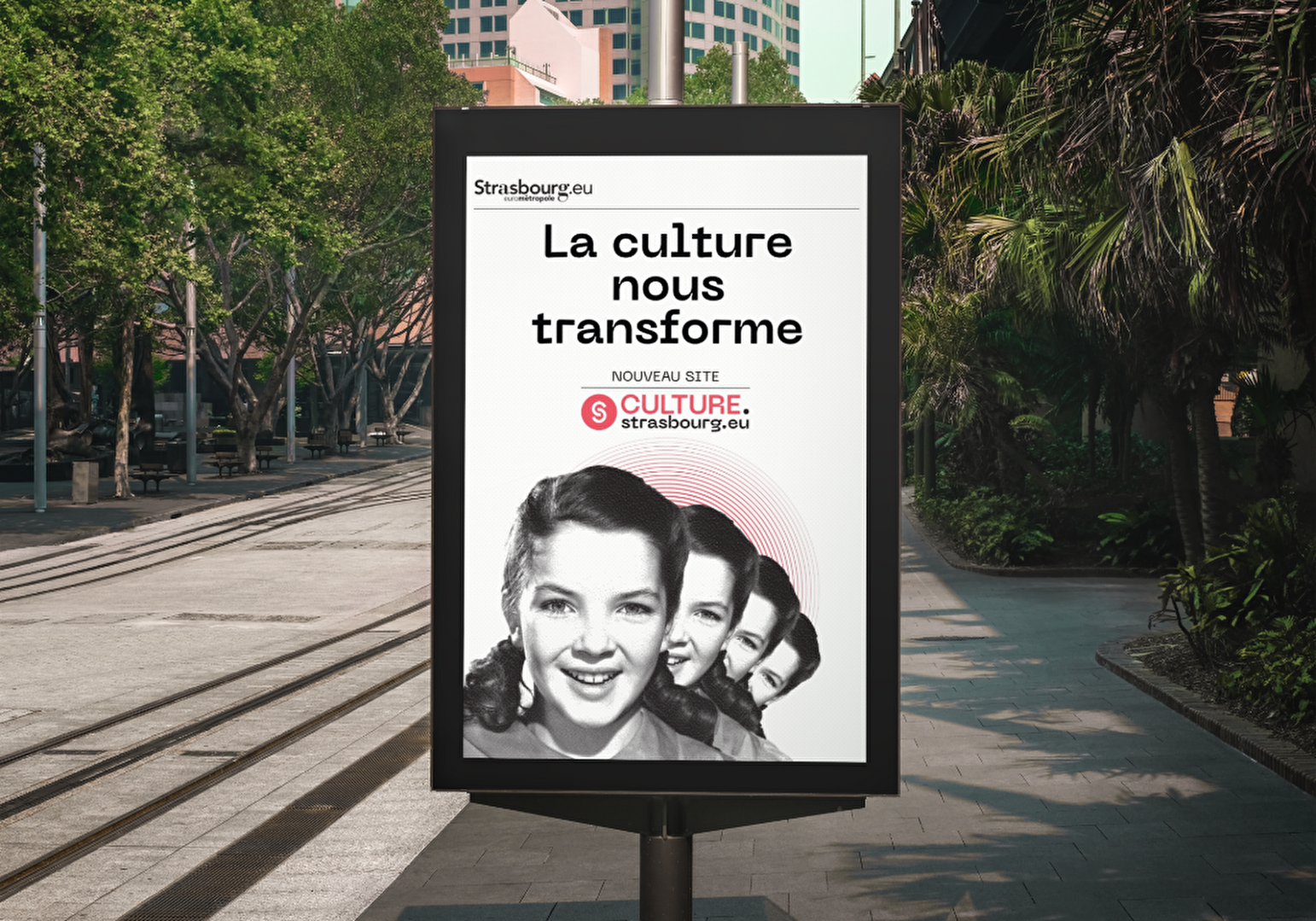 Affiche, la culture nous transforme