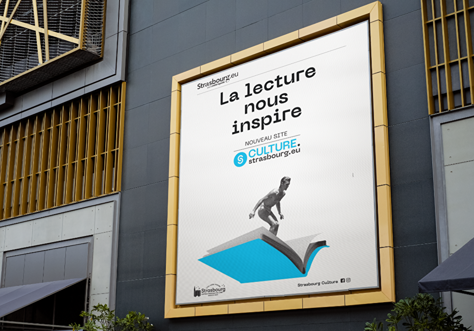 Affiche, la lecture nous inspire