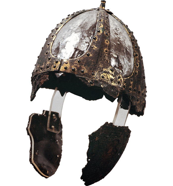 Casque d'apparat Mérovingien, fin 6e siècle, début 7e siècle