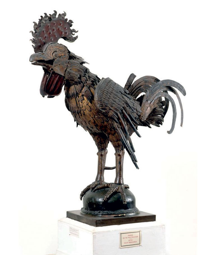 Coq automate - Inconnu(e), vers 1349, style Gothique, Strasbourg