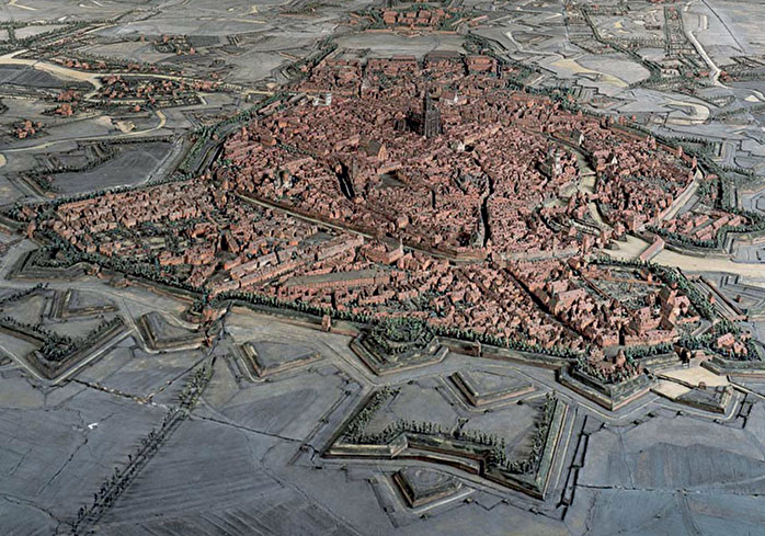 Plan-relief de la Ville de Strasbourg - François de Ladevèze, 1725-1728, Strasbourg