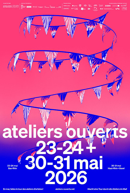 Les Ateliers ouverts (Open Studios), 23-24th and 30-31st of May 2026