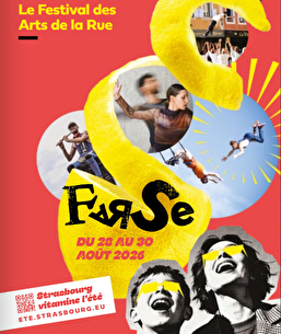 Festival des Arts de Rue de Strasbourg - FARSE 2026, du 28 ai 30 août 2026