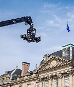 Image de tournage à l'extérieur